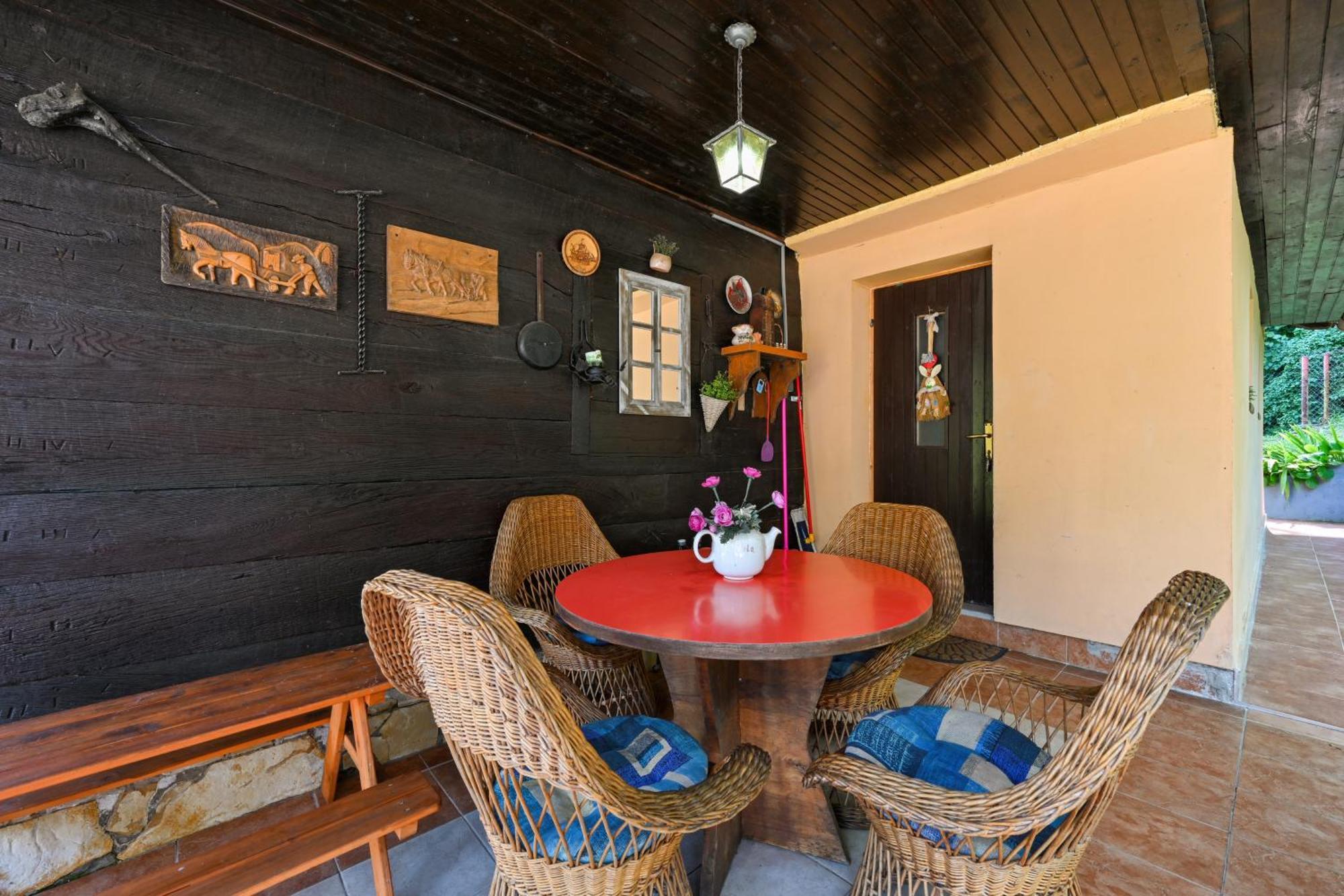 Kuca Viola, Traditional Wooden House In Tuhelj Exteriér fotografie