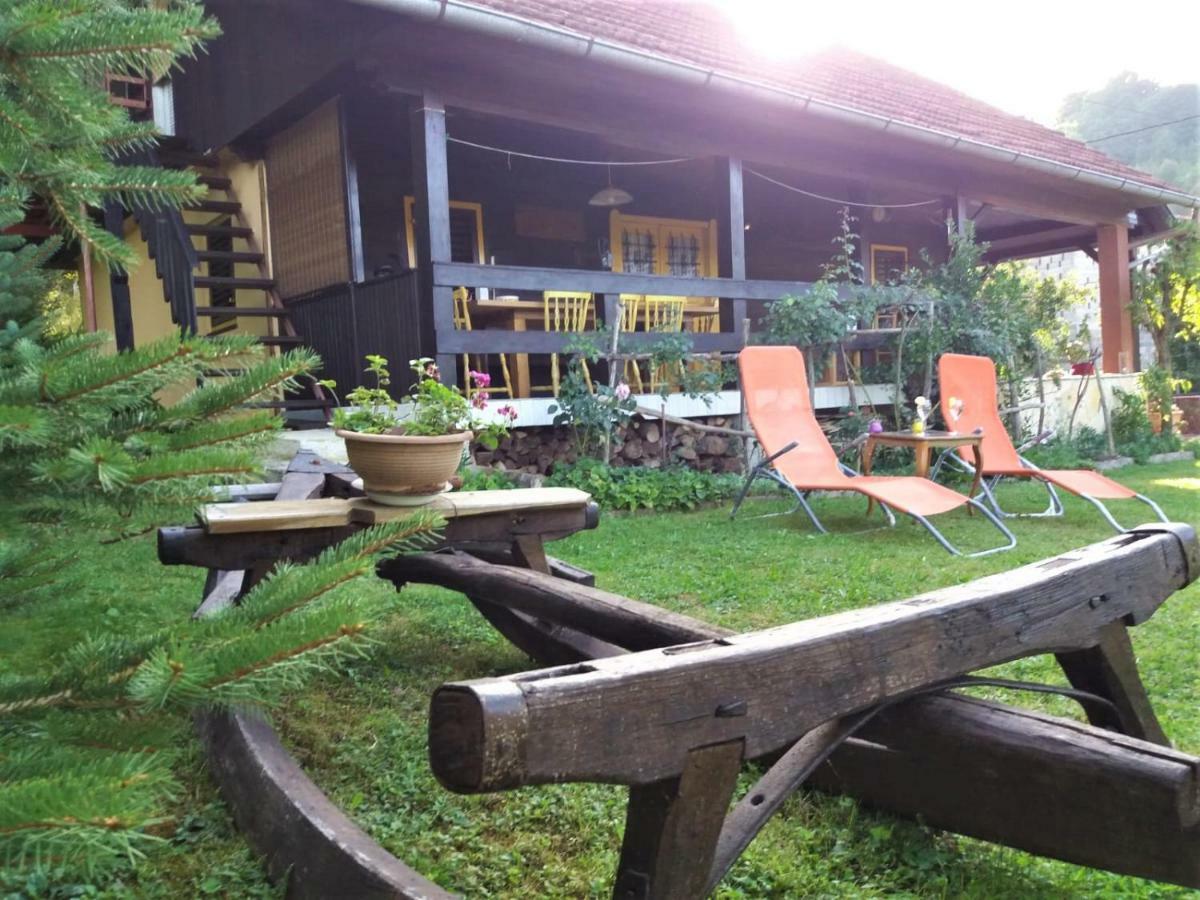 Kuca Viola, Traditional Wooden House In Tuhelj Exteriér fotografie